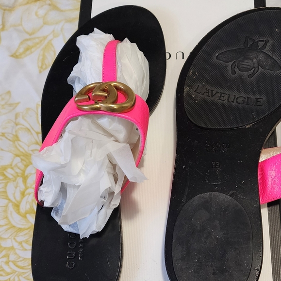 Women's Red Sandals - Picture 2 of 4